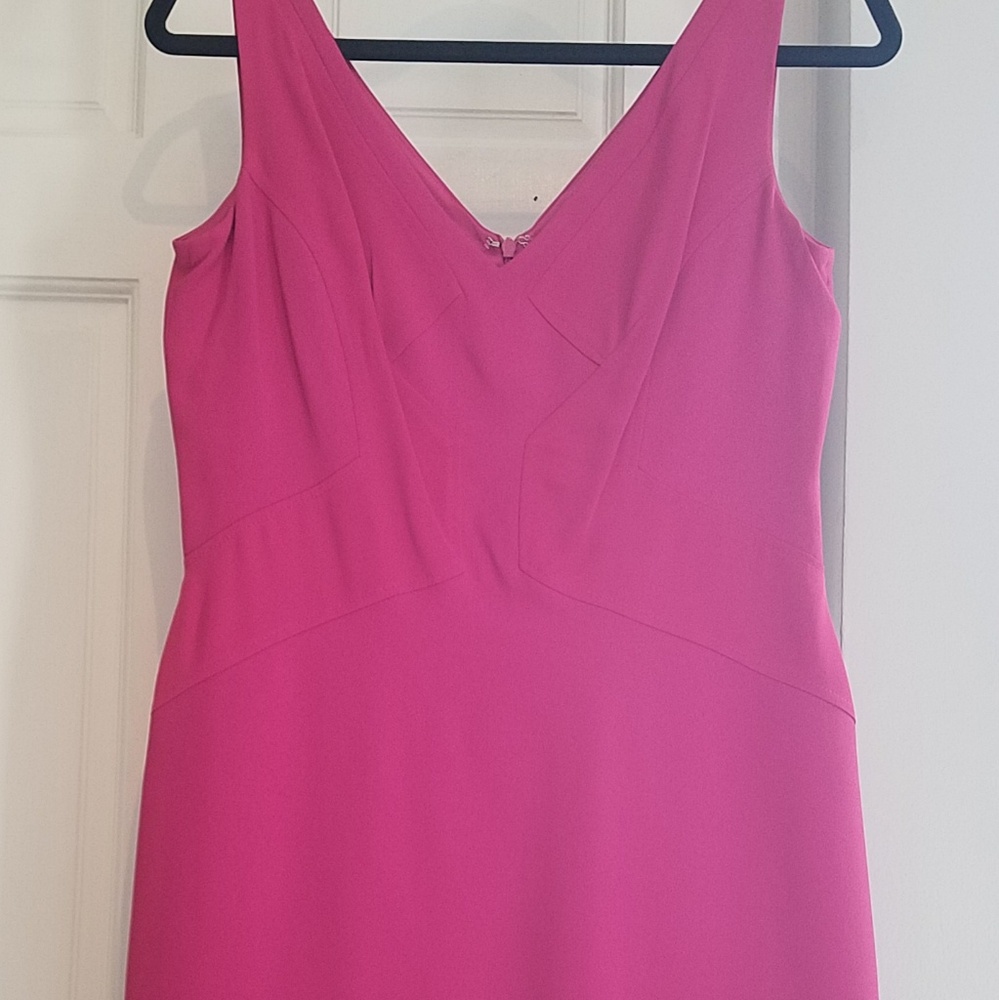 Fuchsia evening summer dress